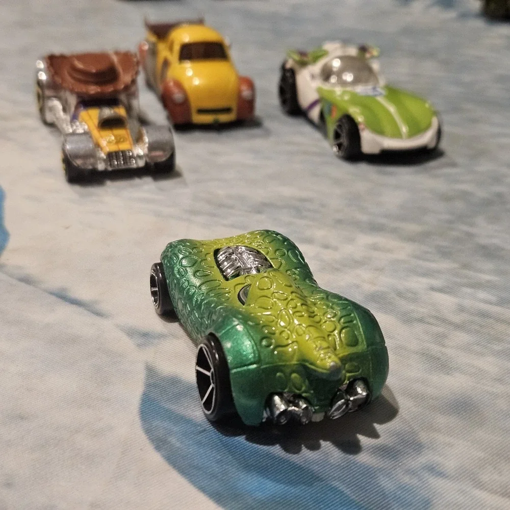 Toy Story Diecast Cars Lot of 6 Buzz Woody Jessie Rex Slinky Bullseye Disney